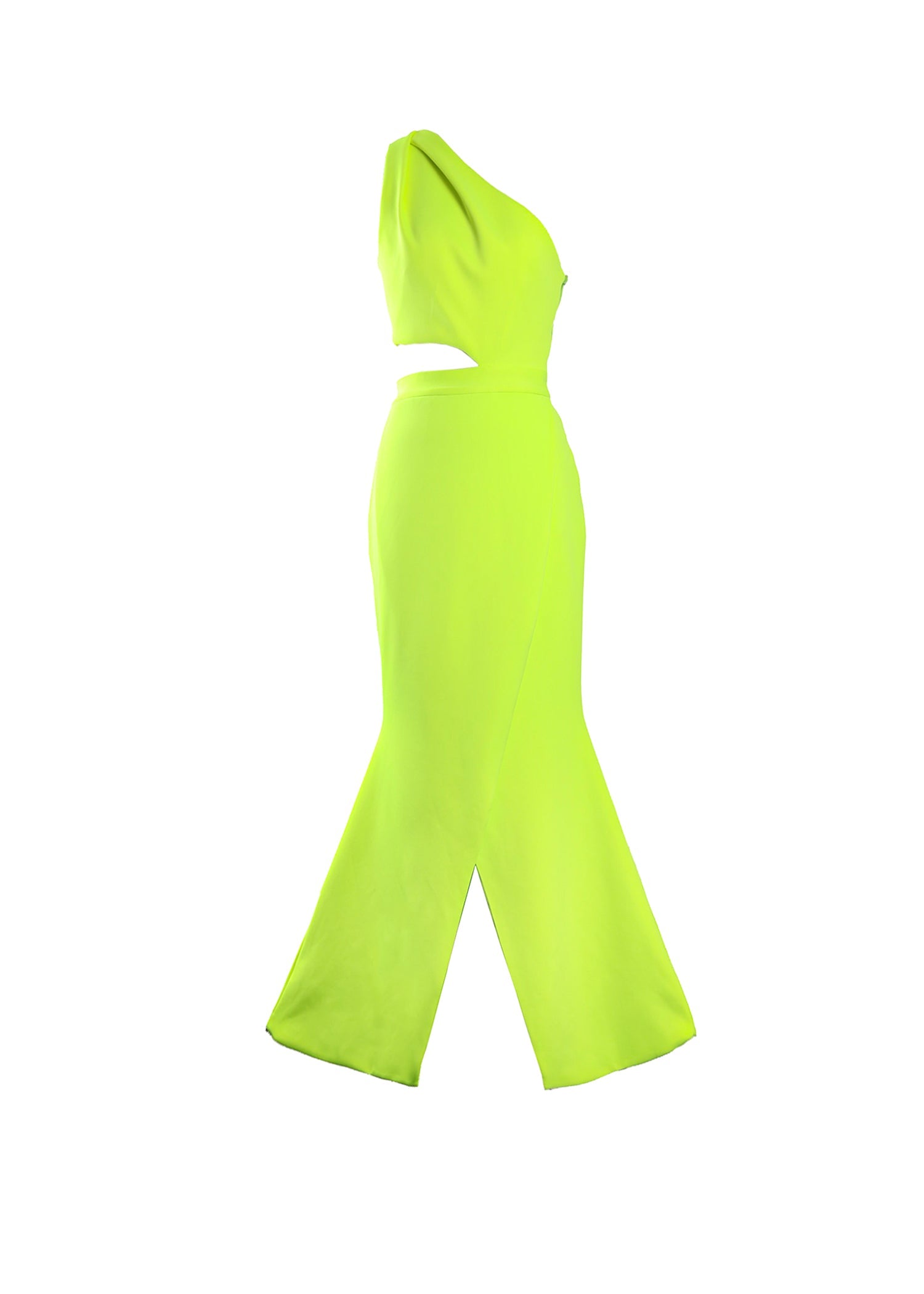 Tien Gown - Lime Green