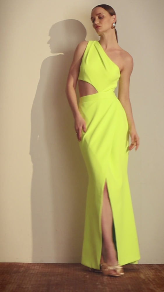 
                  
                    Load and play video in Gallery viewer, Tien Gown - Lime Green
                  
                
