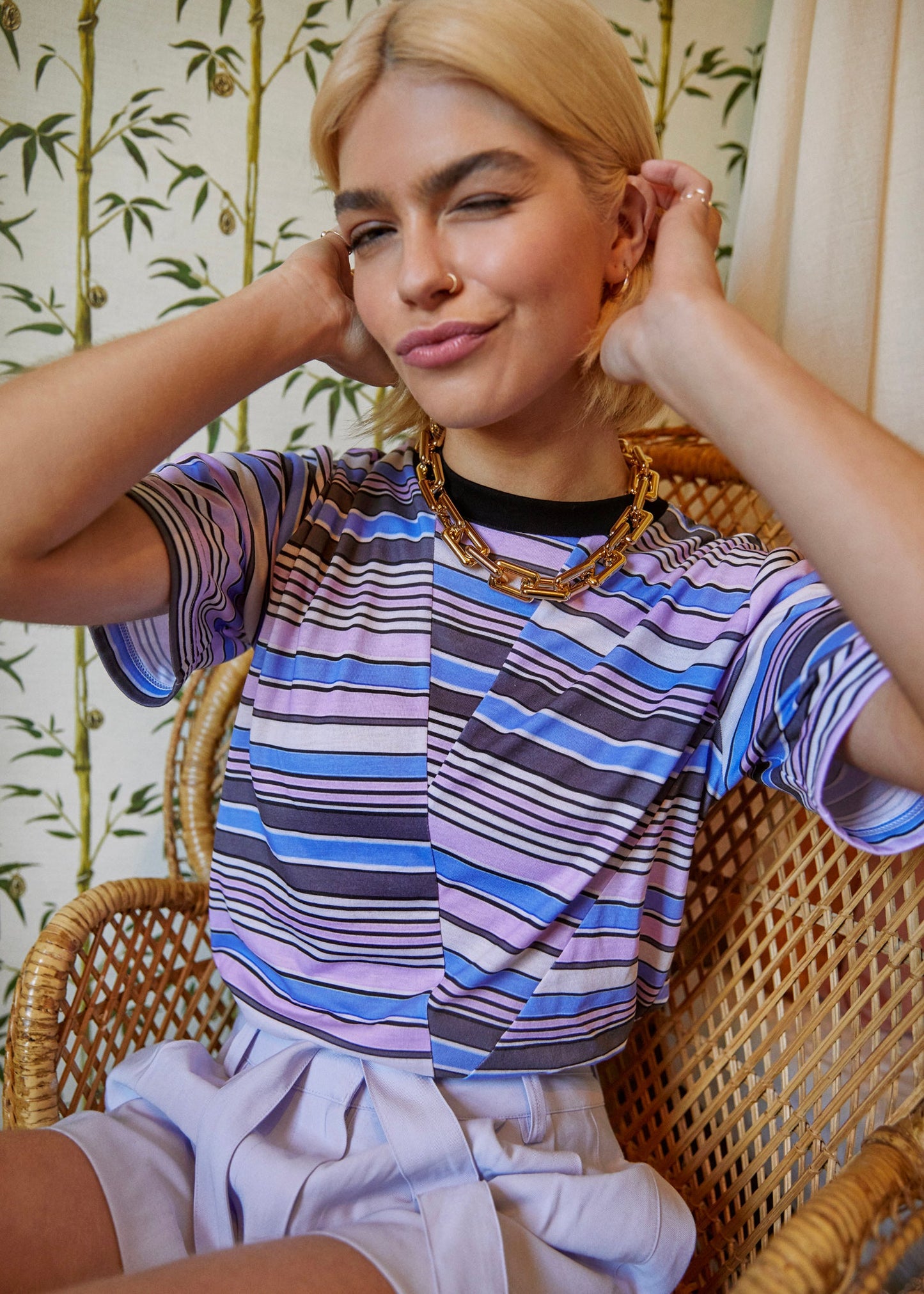 Stripes Tee Emma Wallace UK