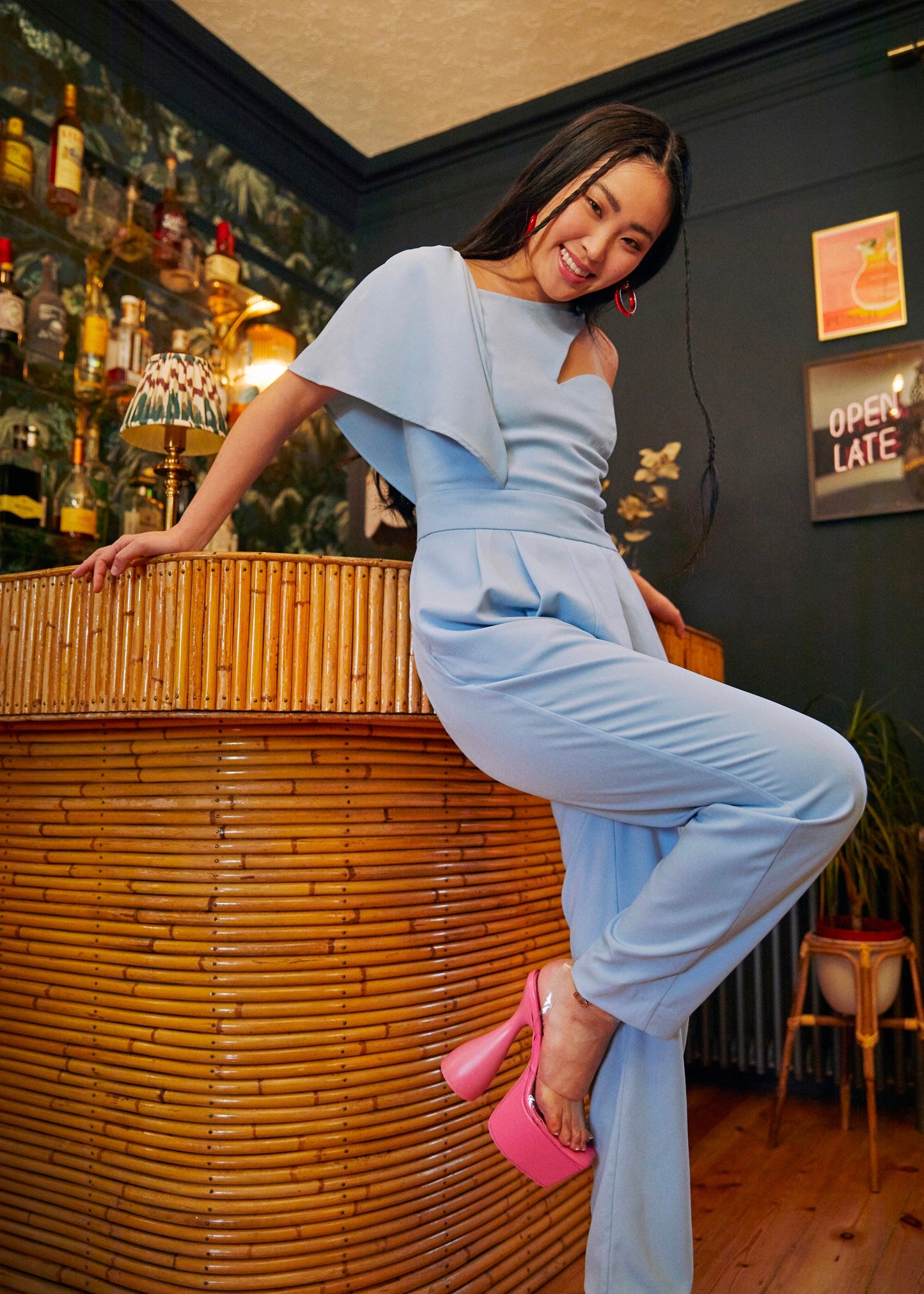 Blue Jumpsuit Emma Wallace UK
