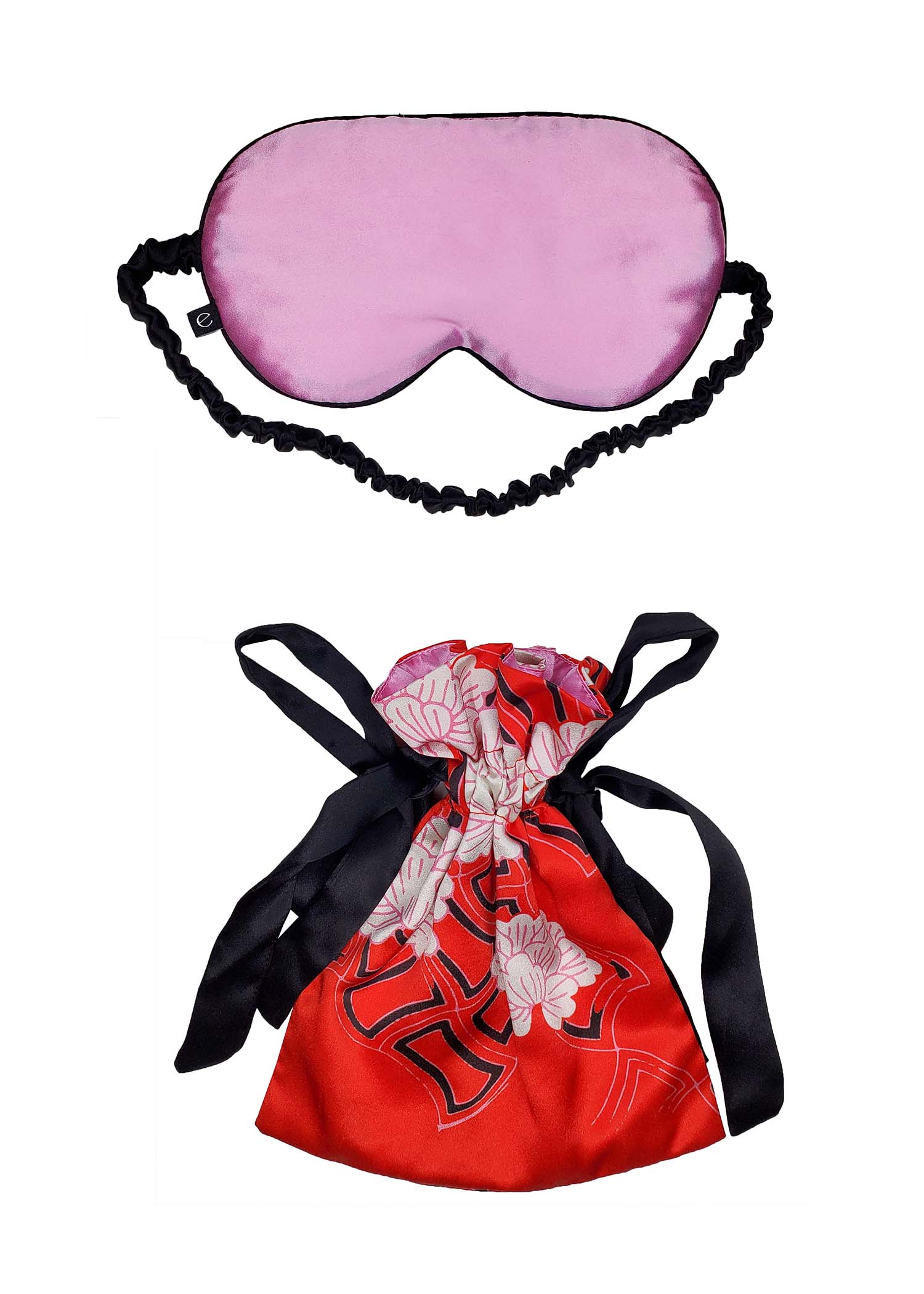 Rouge Set - Eyemask and Scrunchie