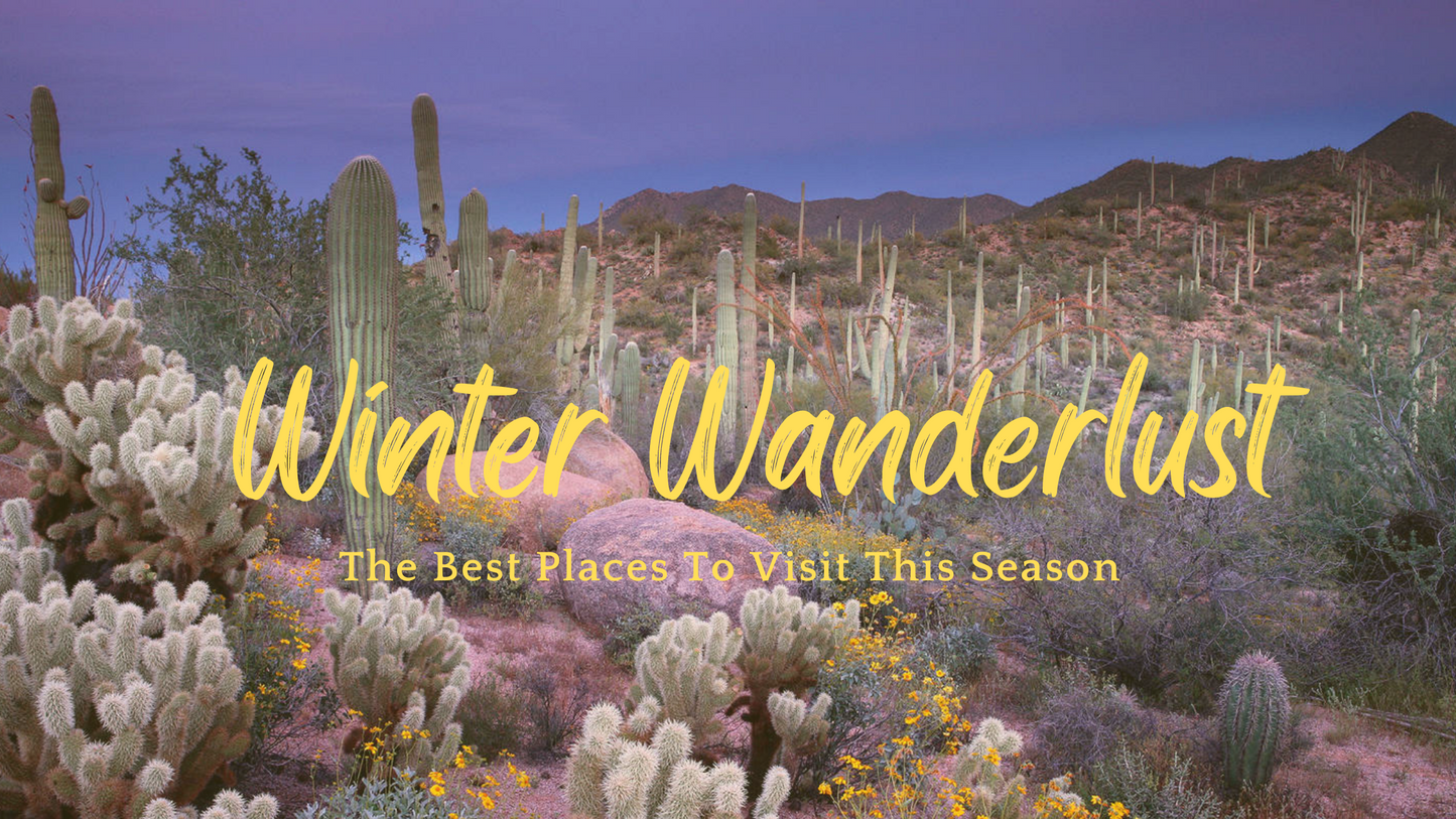 Winter Wanderlust - The Best Places To Visit This Season