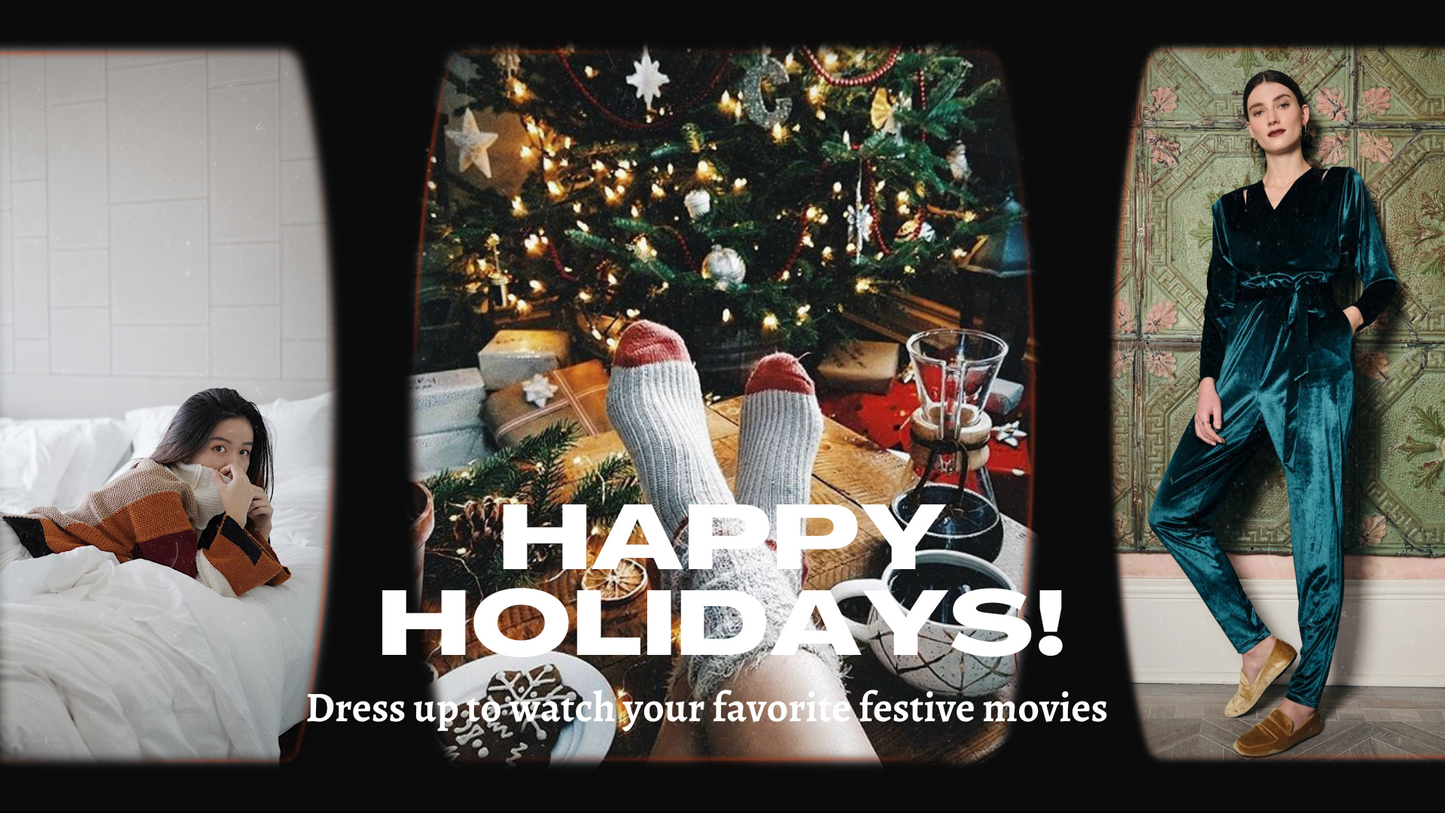 Our Favorite Festive Films For Christmas & What To Wear To Watch Them