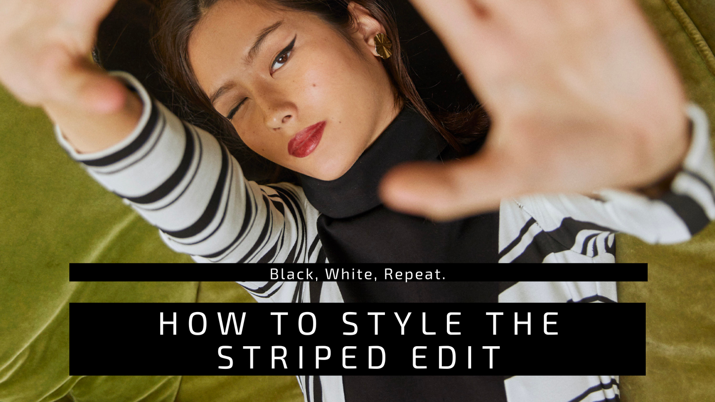Black, White, Repeat. How To Style The Striped Edit