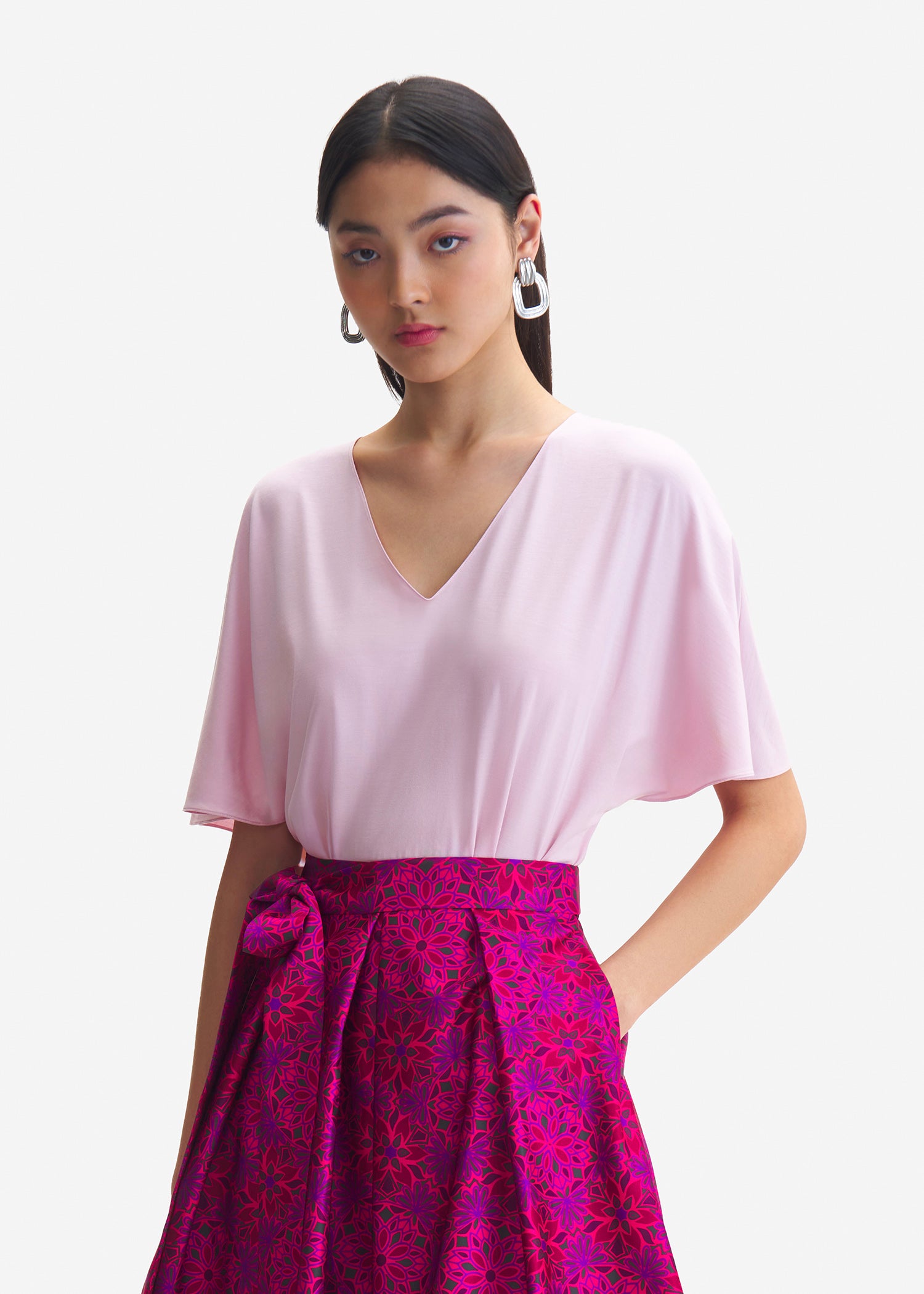 Addie Top -Pale Purple