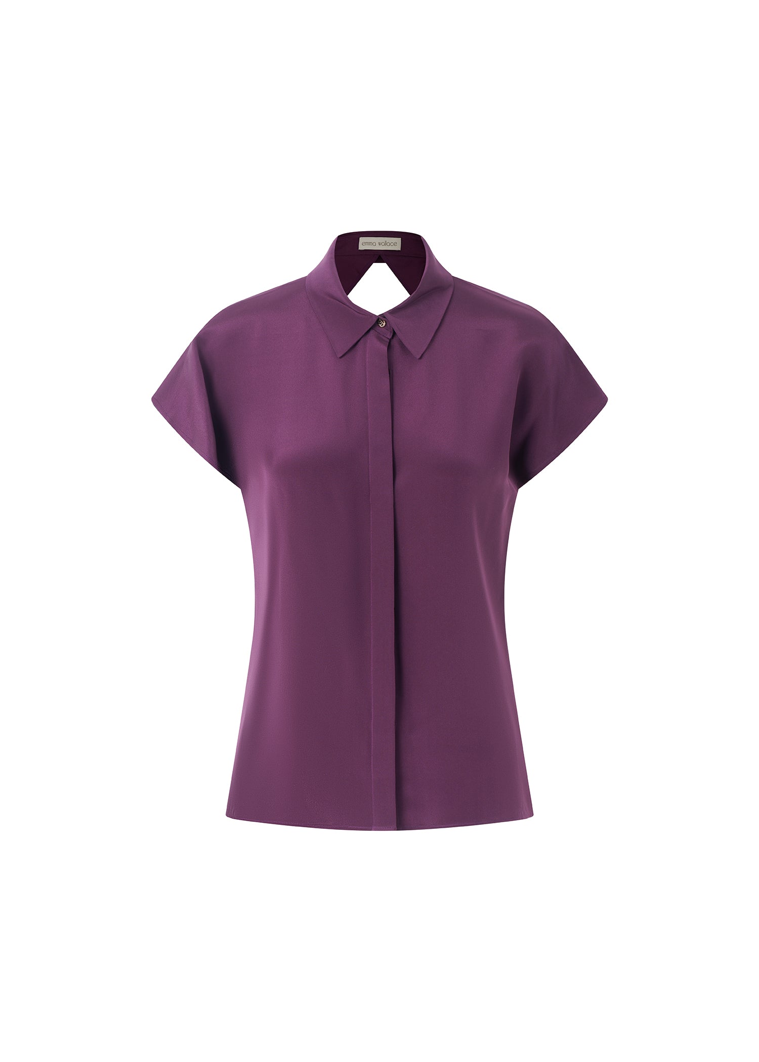 Fleur Blouse -Deep Purple