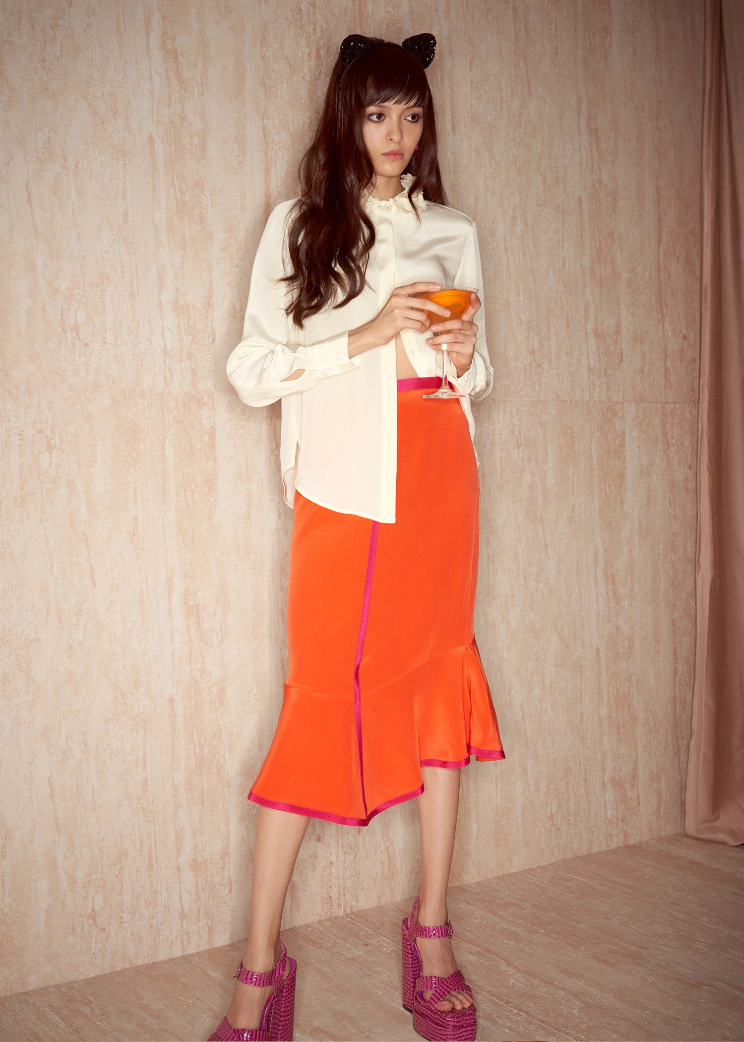 Fly Skirt - Orange