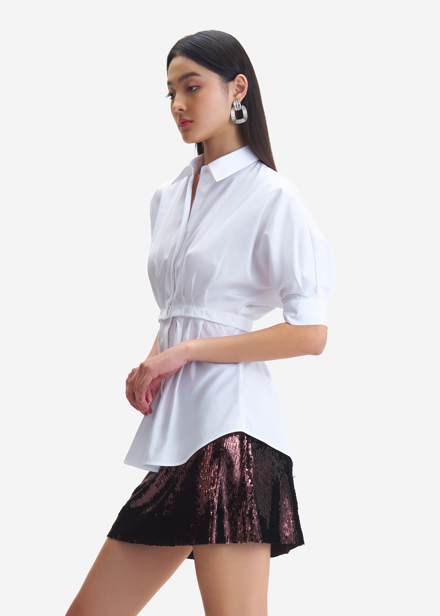 Lee Mini Skirt -Dark Brown