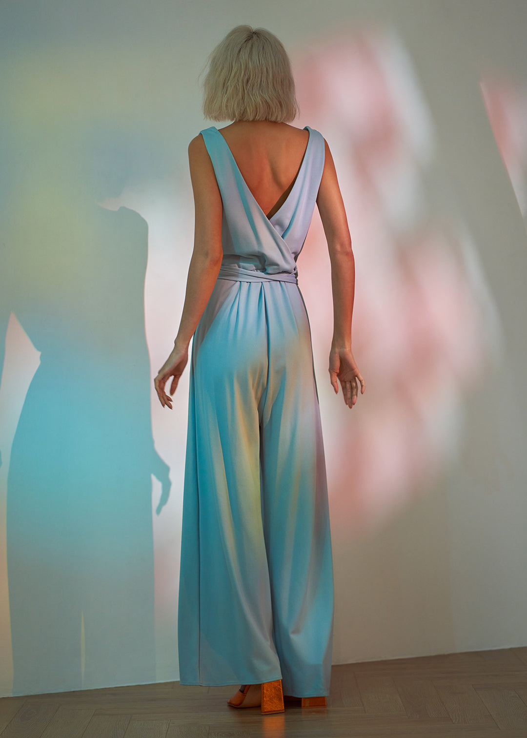 Lora Jumpsuit - Pale Blue