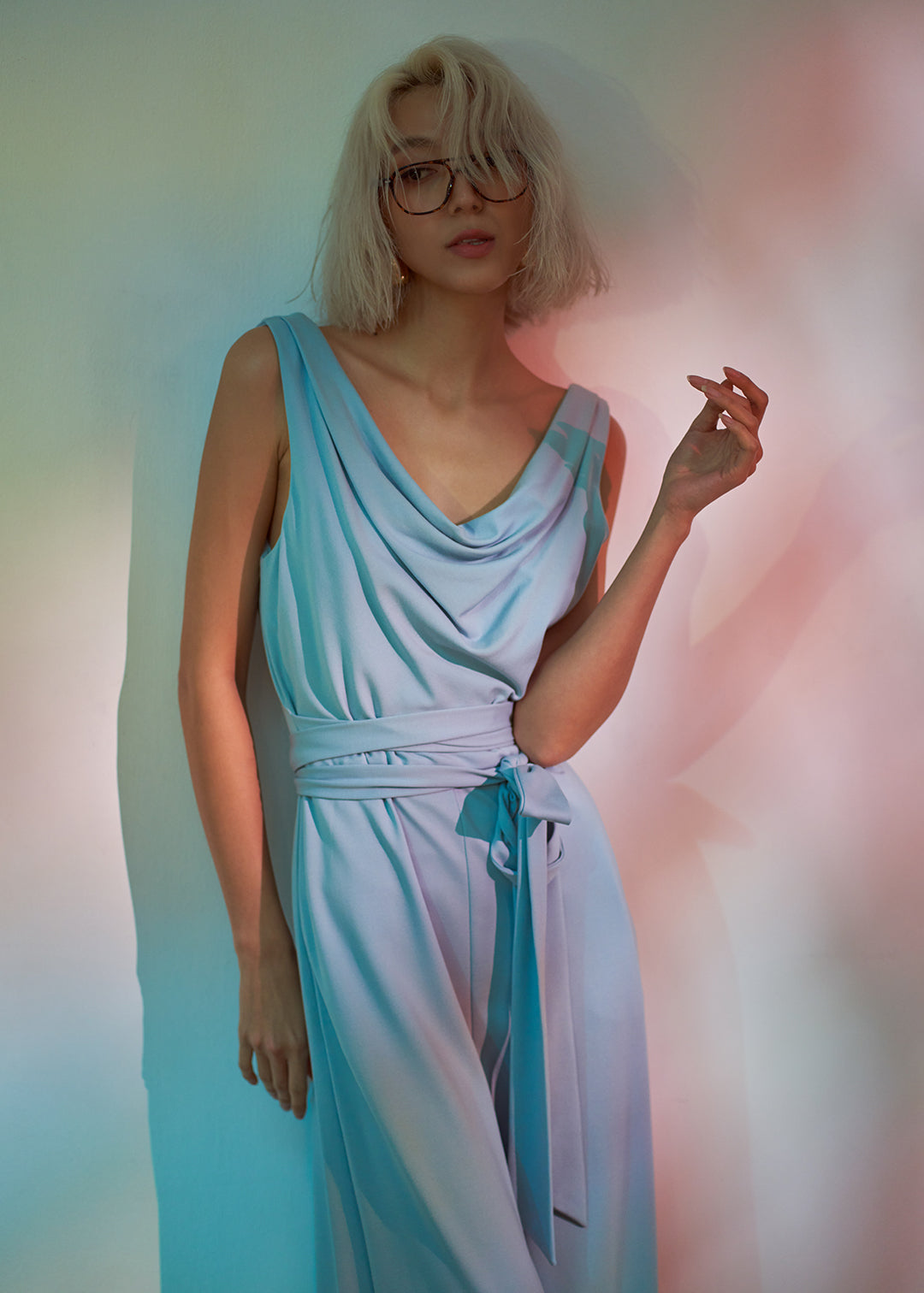 Lora Jumpsuit - Pale Blue