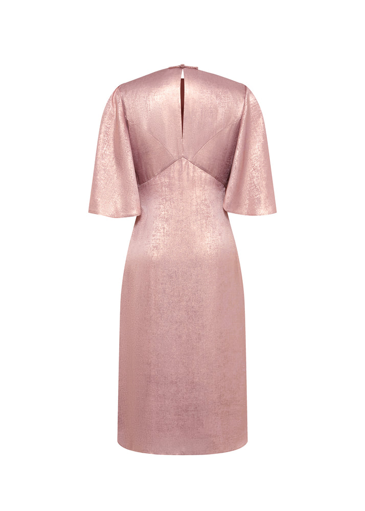 
                  
                    Mei Dress -Metallic Pink
                  
                
