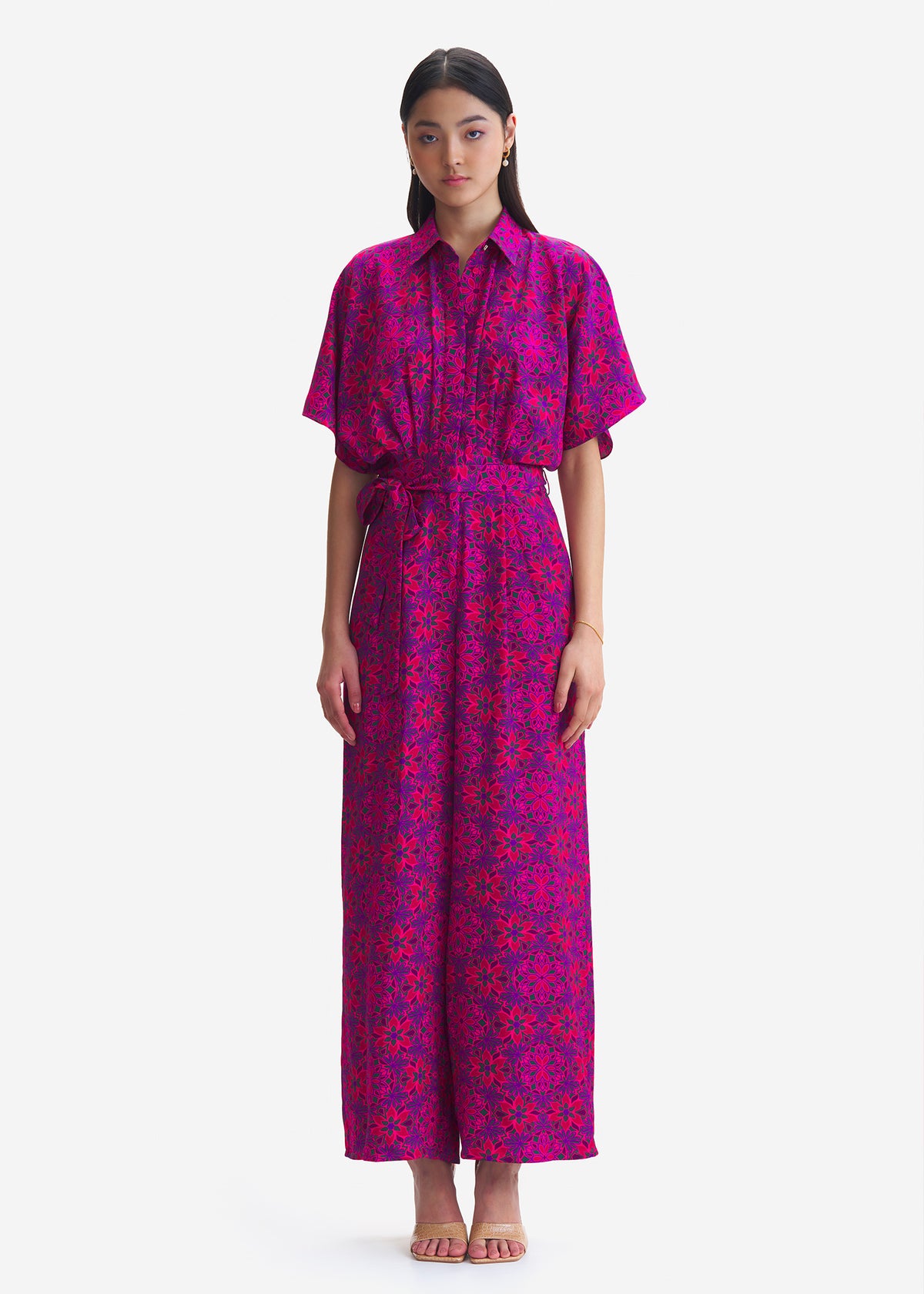 Shay Jumpsuit -Kaleidoberry Print