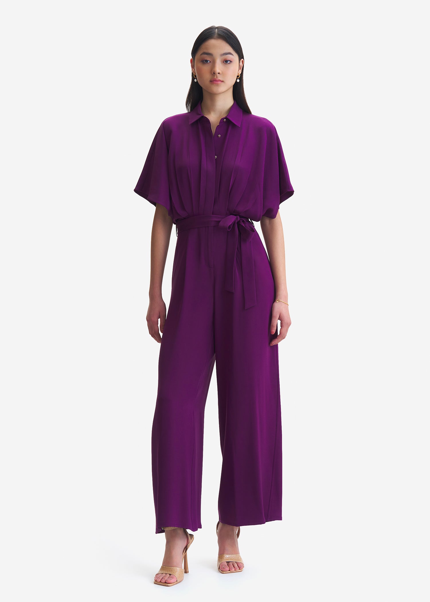Shay Jumpsuit -Deep Purple