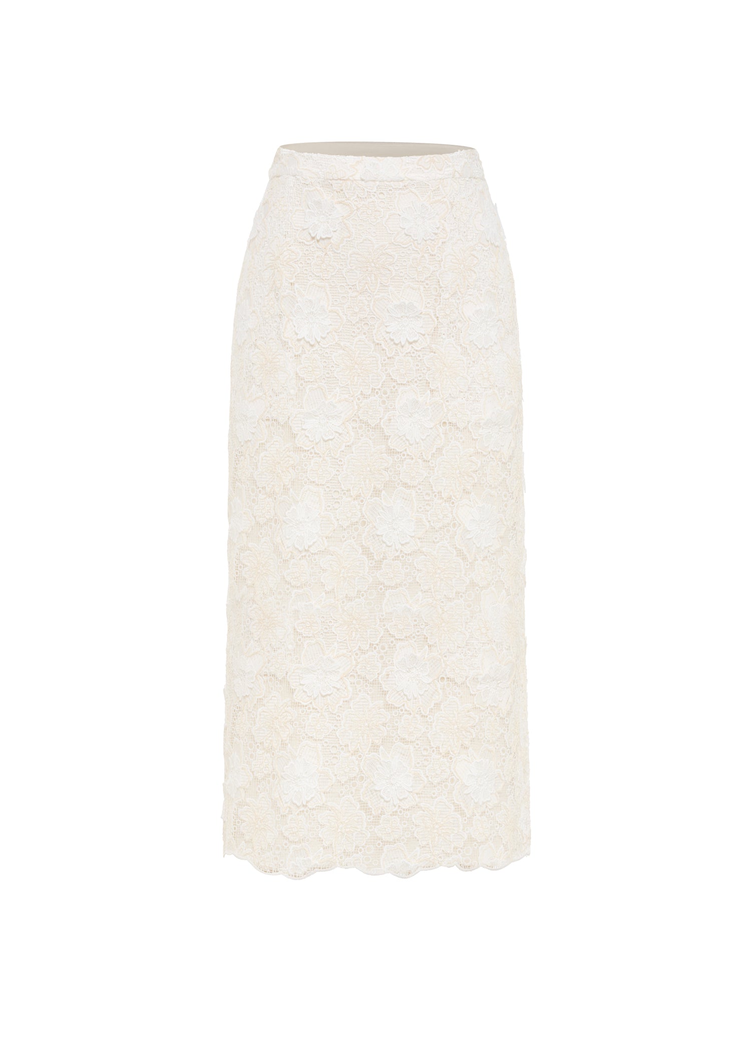 Yan Skirt- Off White Lace