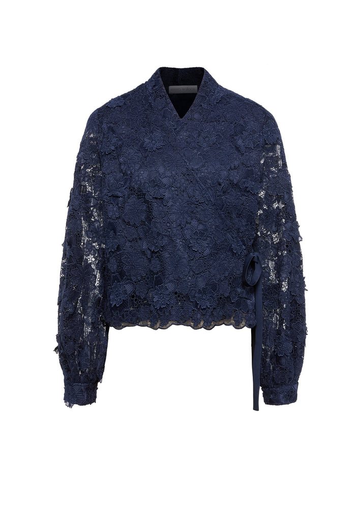 
                  
                    Zhi Jacket- Navy Lace
                  
                