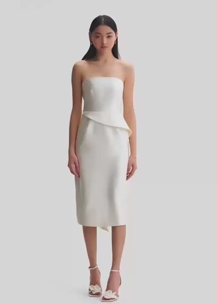 
                  
                    Load and play video in Gallery viewer, Mari Dress -Off White
                  
                