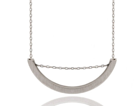 
                  
                    Astrid & Miyu - Fine Line Necklace - Silver
                  
                