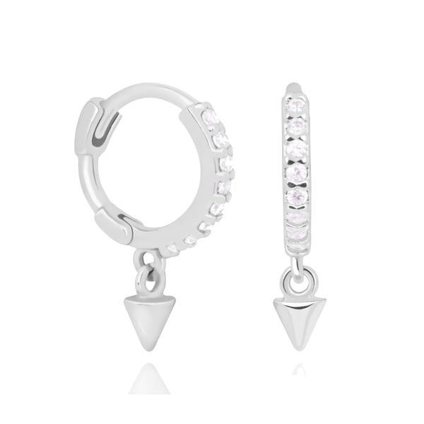 
                  
                    Astrid & Miyu - Mystic Spike Huggies Earring - Silver
                  
                