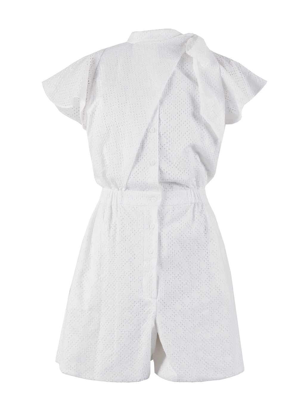 White playsuit  Emma Wallace UK