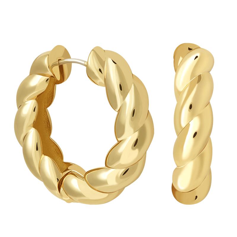 Astrid & Miyu -Chunky Rope Hoops- Gold