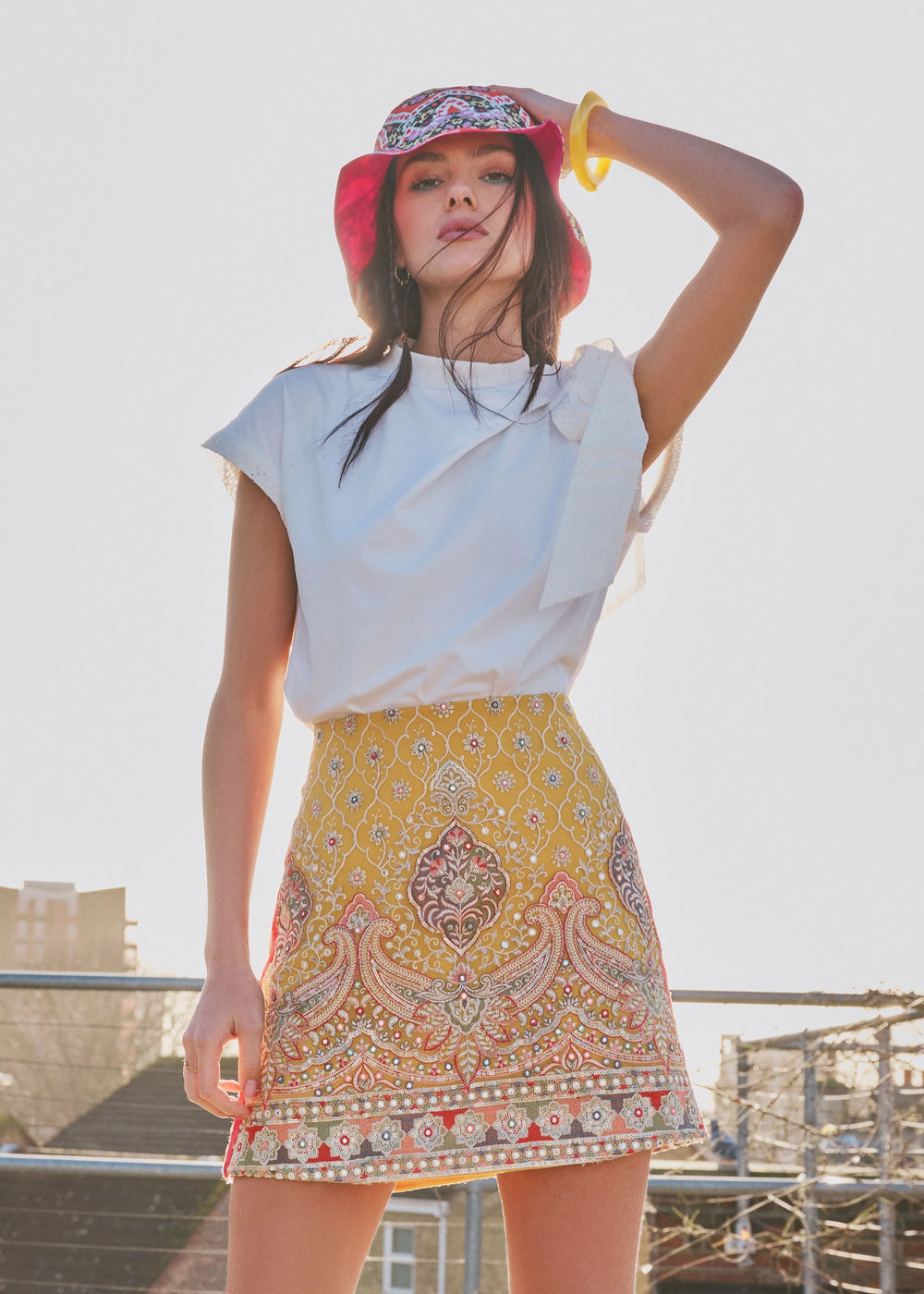Lana Lace Top - White