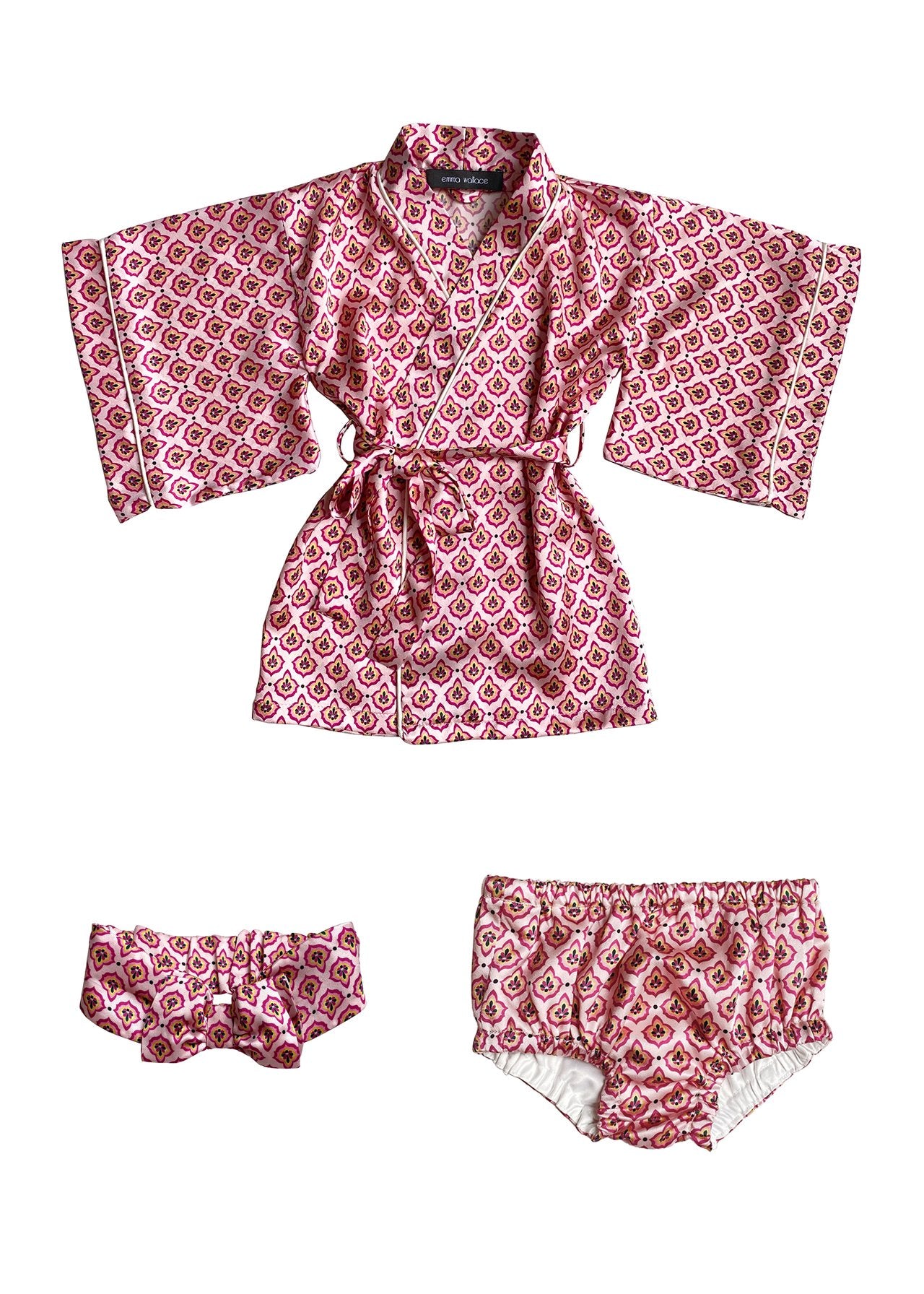 Cassia Baby and Adult Robe Set