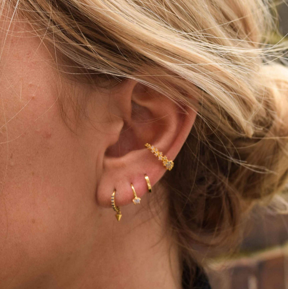 Astrid Miyu Mystic Star Ear Cuff Gold