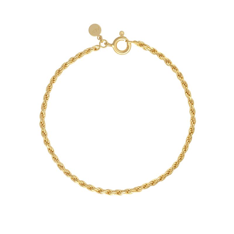 
                  
                    Astrid & Miyu -Rope Chain Bracelet- Gold
                  
                