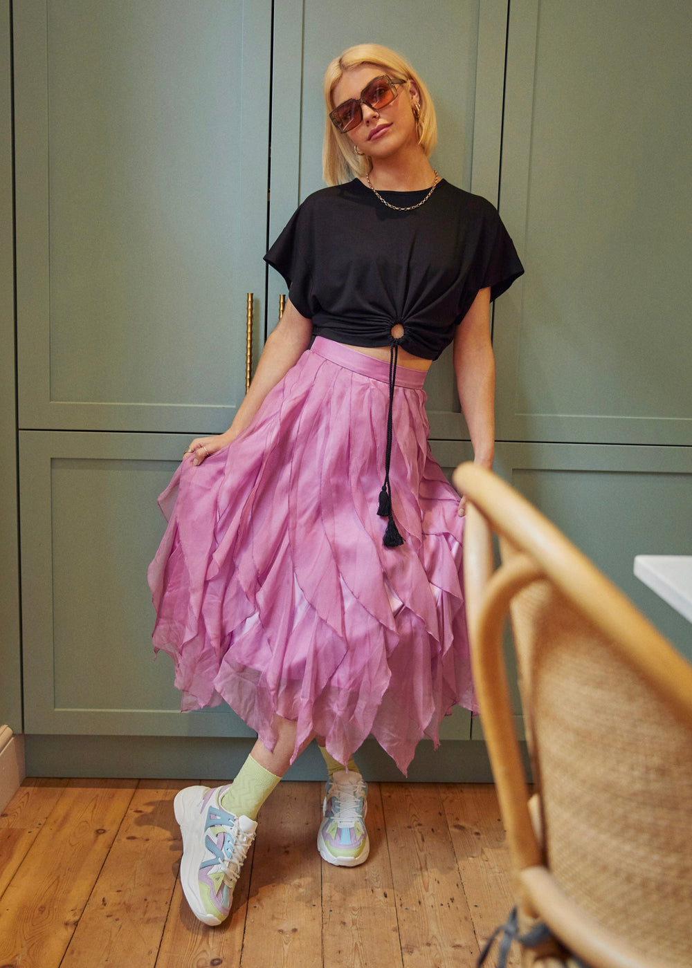 Purple Skirt Emma Wallace UK