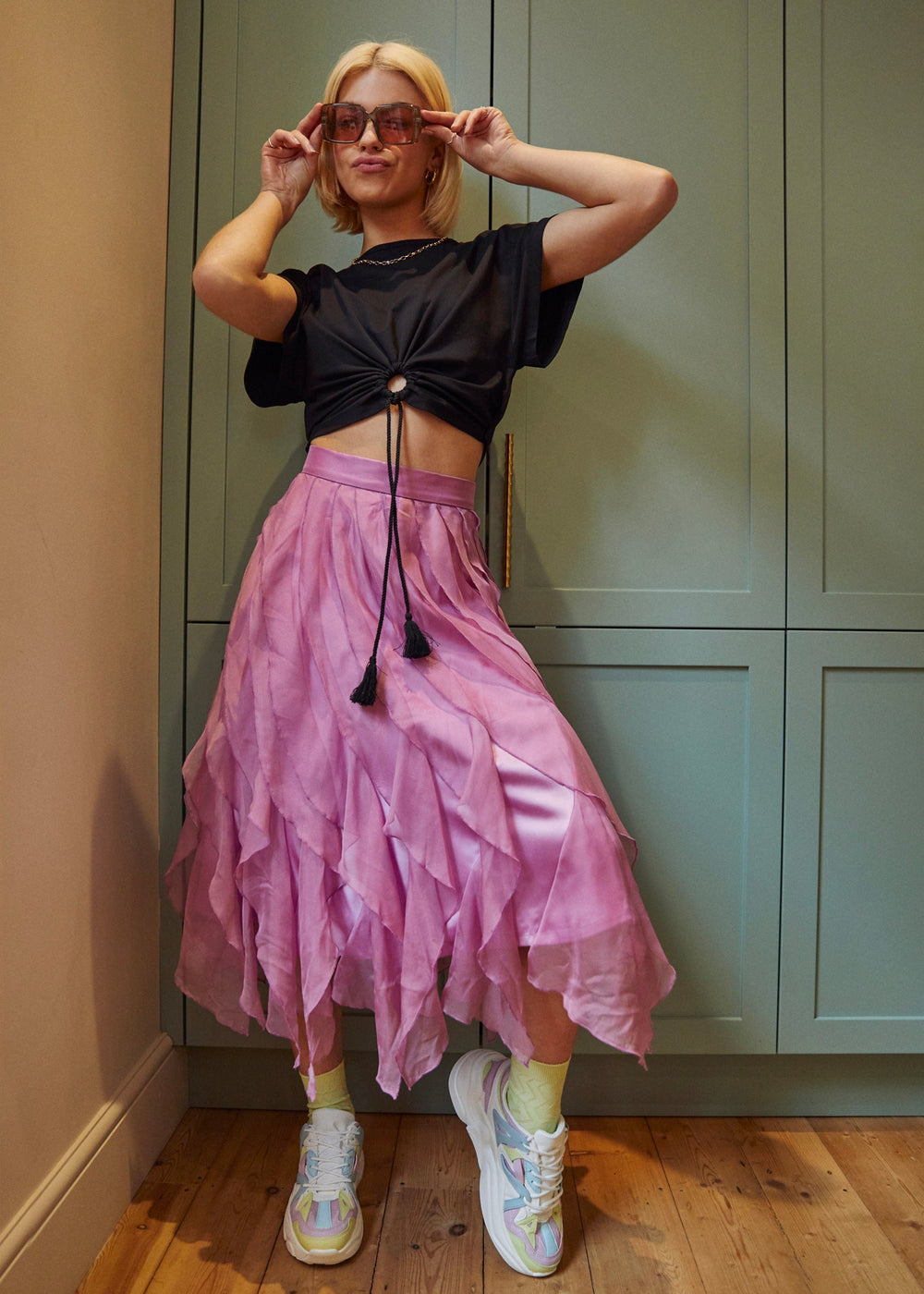 Purple Skirt Emma Wallace UK