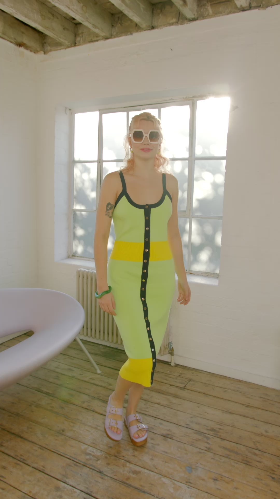
                  
                    Load and play video in Gallery viewer, Fleur Dress
                  
                